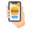 School lunch ordering app icon